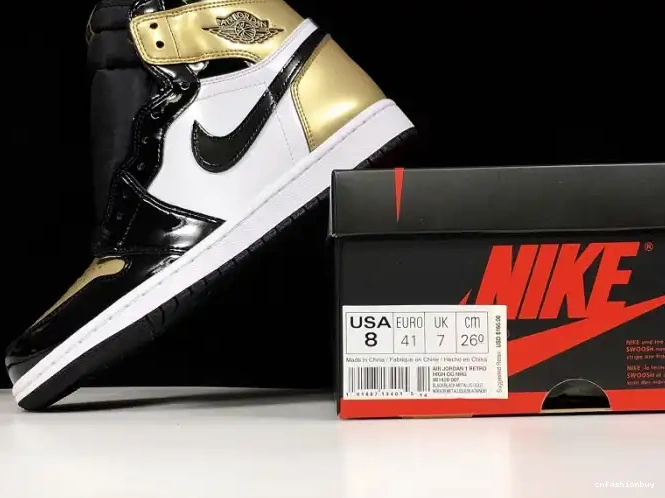 Glod High Toe Jordan Air Retro 861428-007 1 0614
